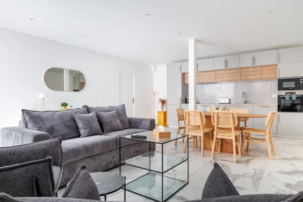 Beautiful Flat For 6 People #6 Apartment Asnieres-sur-Seine Bagian luar foto